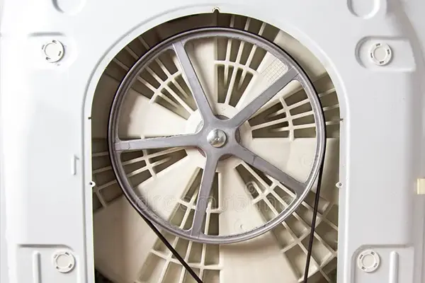 بكرة الغسالة: قلب دورة الدوران